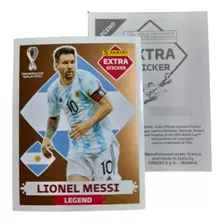 Extra Sticker Bronce Lionel Messi Mundial Qatar 2022 Panini