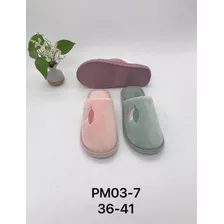 Pm03-7 Pantuflas De Mujer