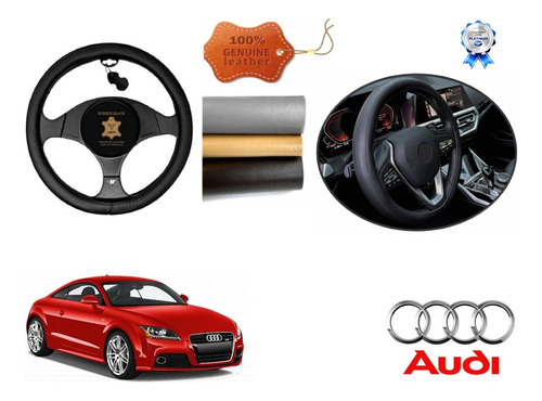 Tapetes 3d Logo Audi + Cubre Volante Tt 2007 A 2014 2015 Foto 3