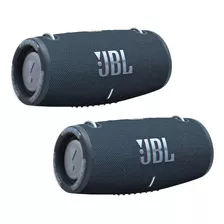 Pack De 2 Jbl Xtreme 3 Altavoces Bluetooth Portátiles Color Azul Petróleo 110v