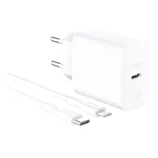 Cargador Tipo C 20w Lightning Compatible Con iPhone 1hora