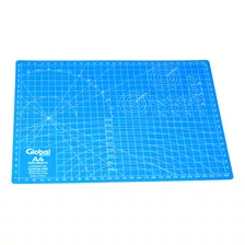 Tabla Plancha De Corte A4 Pvc 3 Capas 30x22cm Color Azul