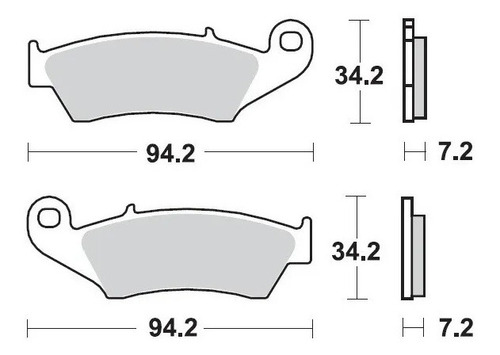 Kit Frenos (pastillas + Balatas) Moto Honda Xr 125 / 150  Foto 2