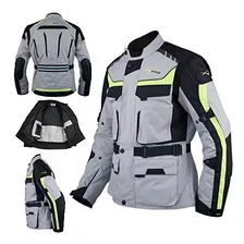 Motociclismo, Chaqueta Moto Textil Motorbike Armor Ce Tourin