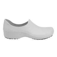 Sapato Branco Antiderrapante Sticky Shoe Cozinha/enfermagem