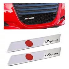 X2 Emblema Insignia Japon X 2 Unidades Honda Nissan , Toyota