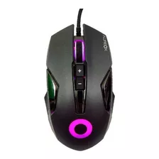 Mouse Gamer Aureox Fireforce 3200dpi 8 Botones Rgb Negro