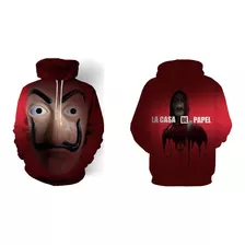 Casaca Sudadera - La Casa De Papel - Importado