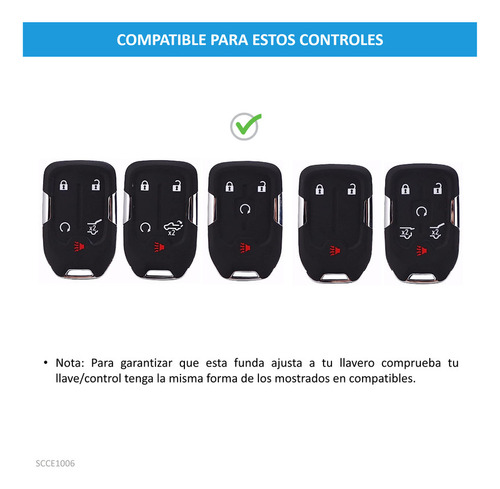 Funda Cubierta Control Llave Gmc Sierra 1500 2020 Foto 3