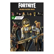 Fortnite Gilded Elites Pack Blundle Xbox One - Series Xs