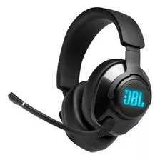 Audífonos Gamer Con Cable Jbl Quantum 400 Negro Con Luz Led