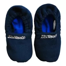 Pantufa Azul Térmica Hot Socks 