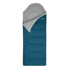Saco De Dormir Tempo Plus Petroleo Doite Color Azul