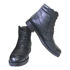 Botin De Moto Oxford. Puro Cuero. Calidad Y Sobriedad