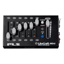 Mesa Iluminação Mini Dmx Litecraft 12 Canais