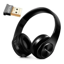 Adapador Bluetooth Para Pc Con Auricular Inalámbrico V4 Color Negro