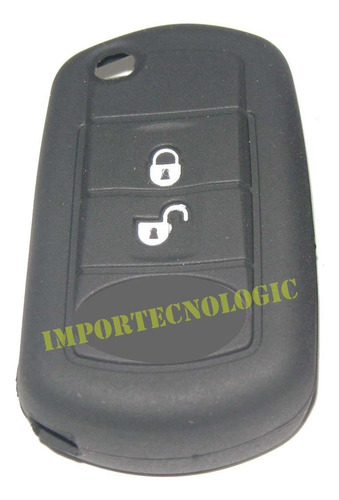 Foto de Forro Funda Goma Para Llave Navaja Land Range Rover 2008