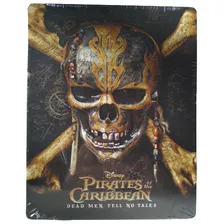 Steelbook Piratas Do Caribe A Vingança De Salazar 3d