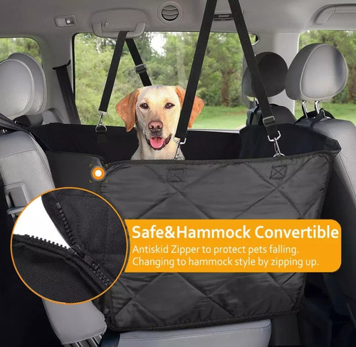 Funda Cubreasiento Impermeable Plus Mascota Hamaca Perro  Foto 2