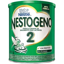 Fórmula Infantil Em Pó Nestlé Nestogeno 2 Em Lata 800g