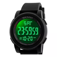 Relógio Masculino Skmei Digital Multifunções Verde Militar Q