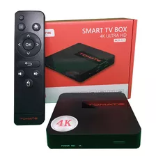 Tv Box 4k Transformar Tv Smart Tomate Anatel