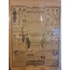 Publicidad Original Año 1921- E125968-gath&chaves-moda