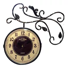 Relógio Parede Estação De Trem Old Town Clocks London 1983