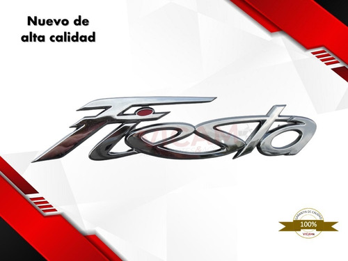 Emblema Para Cajuela Ford Fiesta 2011-2019 Foto 4