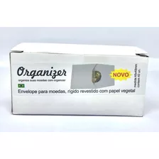 Envelope Papel Vegetal P/ Moeda Organizer 40 Unidades