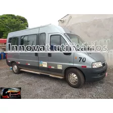 Fiat Ducato Ano 2014 Minibus Teto Alto Marticar Cod 414