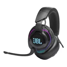 Auricular Gamer Inalámbrico 910 Rgb Profesional Color Negro