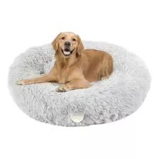 Cama Felpa Anti Estres Premium Xxl 110 Cms Mascotas Perros 