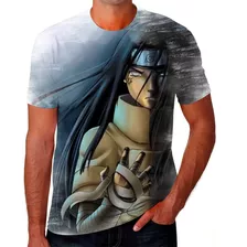 Camisetas Camisa Neji Hyuga Naruto Anime Serie Tv Hd 06