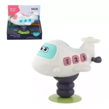  Avion Musical Con Luz, Sonido Y Sopapa - Ideal Bebe