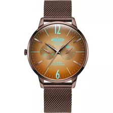 Reloj Caballero Welder Café Mesh