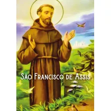 Milheiro Santinhos São Francisco De Assis 7x10cm Com Oração
