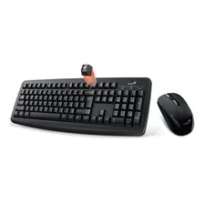 Teclado + Mouse Genius Km-8100 Usb Com85 Flaber 