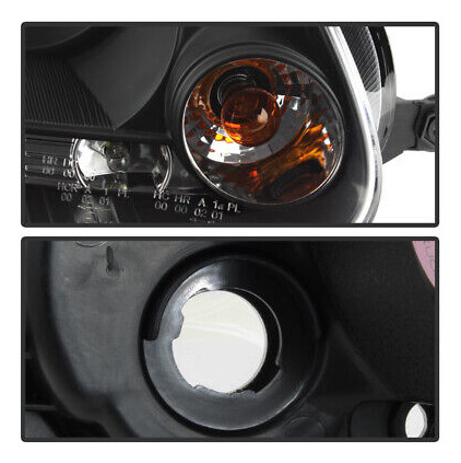 Black 2006-2009 Vw Gti Jetta Rabbit Led Halo Projector H Yyk Foto 7