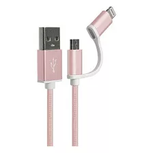 Kx Kac-210rg Cbl 2-1 Lightning / Micro Usb To Usb-a 3.3ft/1m