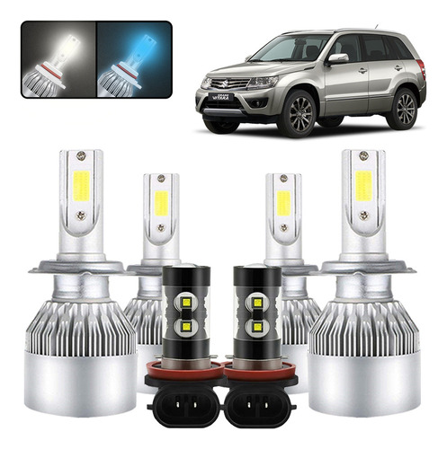 16000lm 9003 H4 Kit De Faros Led Luz Alta Y Baja Para Suzuki Suzuki Vitara