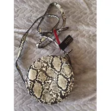 Cartera Tipo Bandolera Animal Print Correa Larga