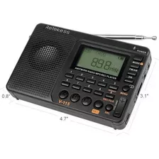 Radio Fm Am Sw Portátil Retekess V115 