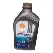 Aceite Shell Advance Ultra 100 % Sintetico 15w-50 Agrobikes
