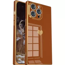 Funda Tzomsze Para iPhone 13 Pro Max-candy Brown