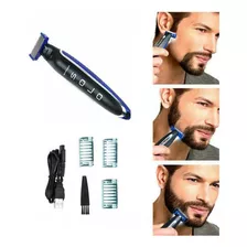 Maquina De Afeitar Recargable Patillera Barba Micro Touch