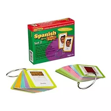 Edupress Spanish In A Flash Cards Set 2 (ep62343).