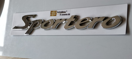 Emblema Sportero Mitsubishi Cinta 3m Foto 2