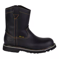 Bota De Trabajo Fratello Negro Para Hombre 1416 C/acero