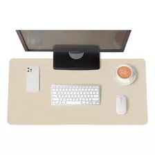 Mouse Pad 70x30cm Deskpad Tapete De Mesa Escritorio Gamer Cor Palha-areia